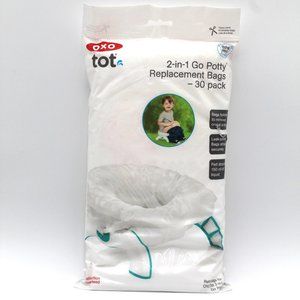30 OXO Tot® 2-in-1 Go Potty™ Replacement Bags, 30 Pack NEW Sealed